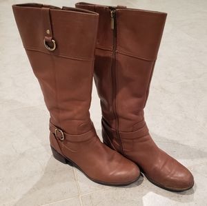 Bandolino below the knee leather boots